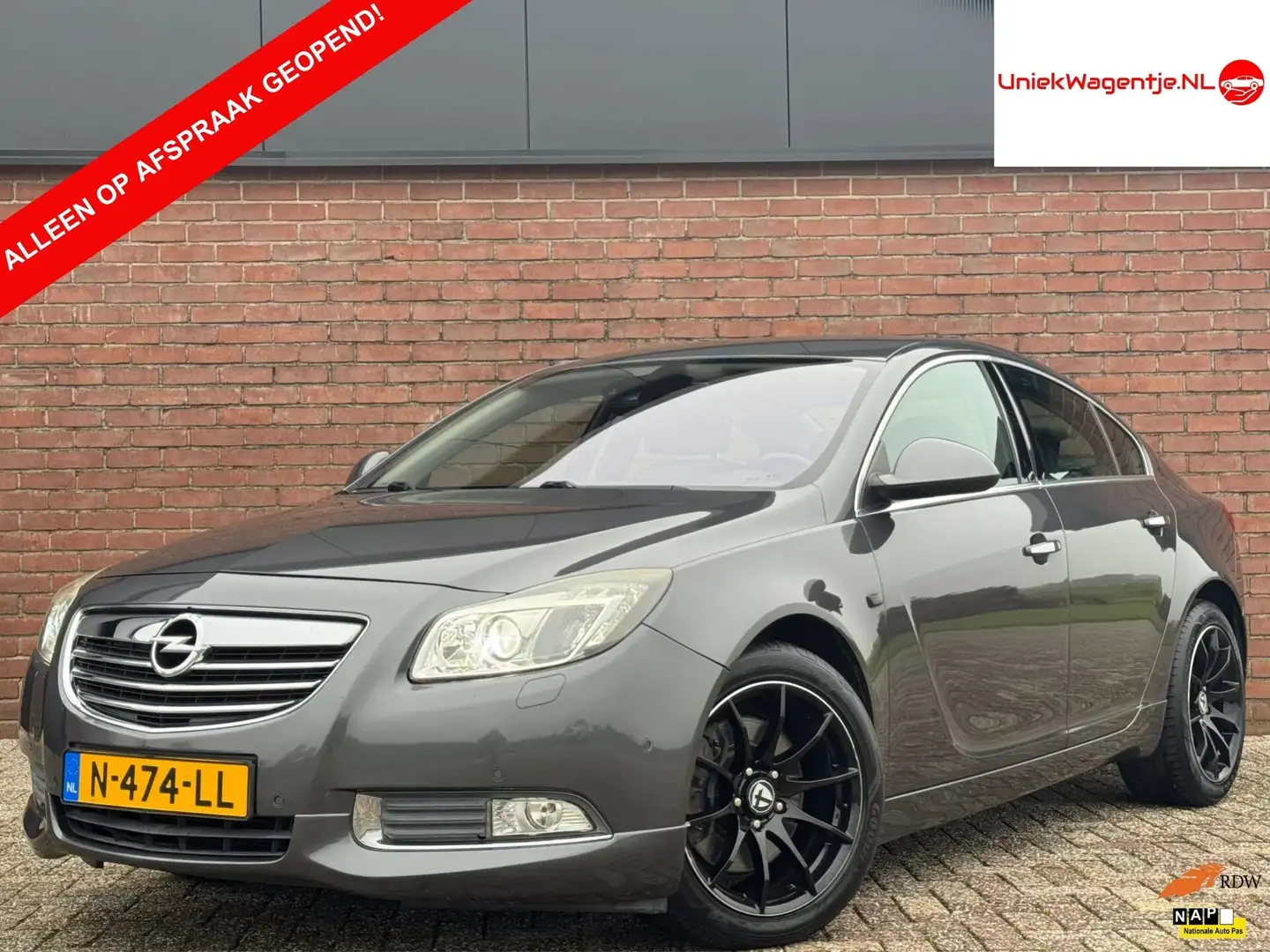Opel Insignia 2.8 T COSMO 4x4 | LEDER! | NAVI! | XENON! Gris - 1