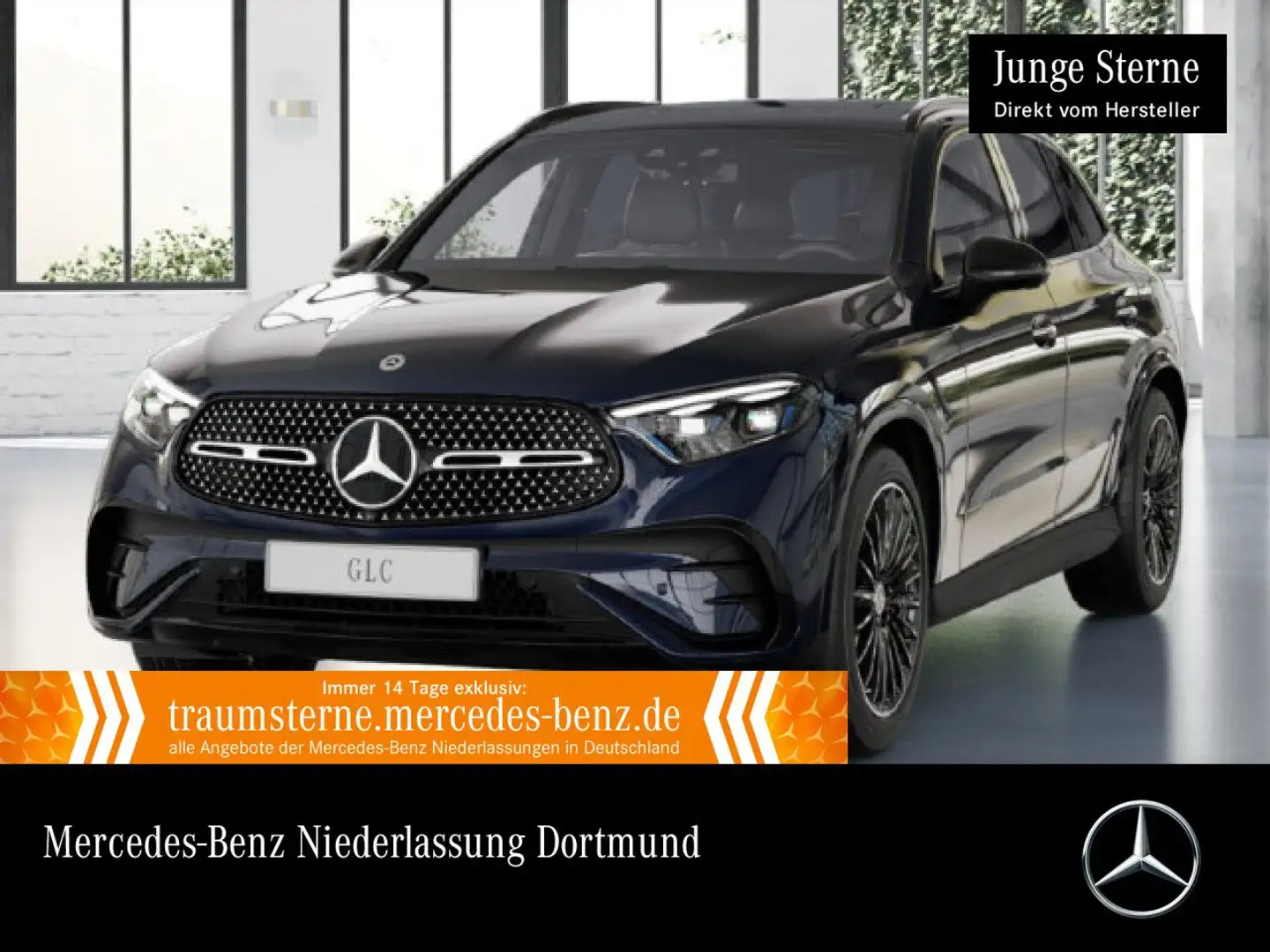 Mercedes-Benz GLC 400 e 4M AMG+NIGHT+PANO+360+AHK+BURMESTER+9G Bleu - 1