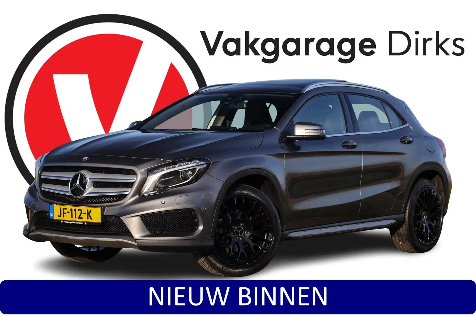 Mercedes-Benz GLA 180 AMG ✅ Pano ✅ Xenon ✅ Sportstoelen Grijs - 1