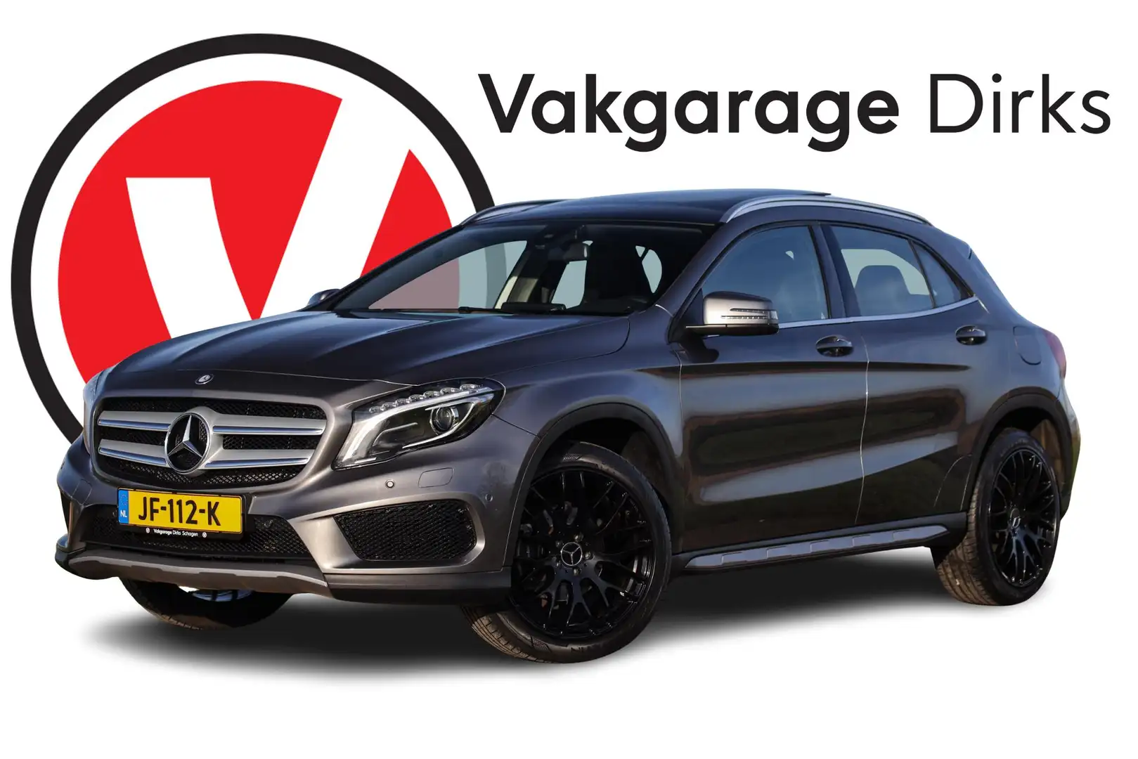 Mercedes-Benz GLA 180 AMG ✅ Pano ✅ Xenon ✅ Sportstoelen Gris - 1