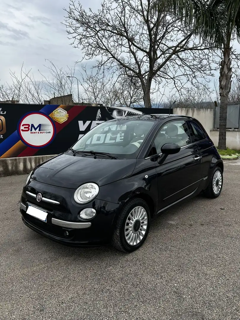 Fiat 500 Lounge Schwarz - 1