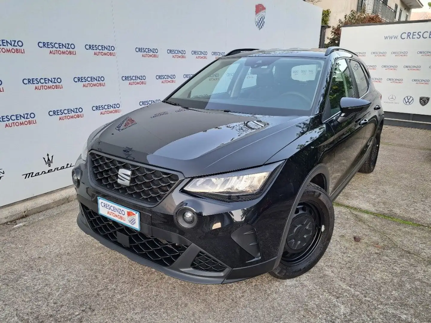 SEAT Arona 1.0 TGI BENZINA/METANO - MINI RATA Nero - 2