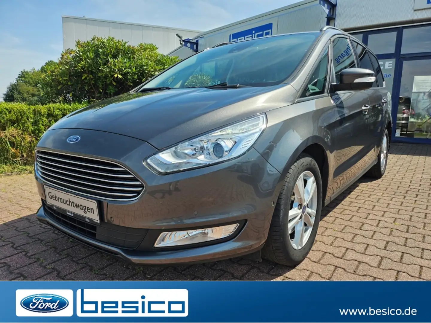 Ford Galaxy Business+PDC+NAV+DAB+RFK+SHZ+Tempomat+LMF Gris - 1