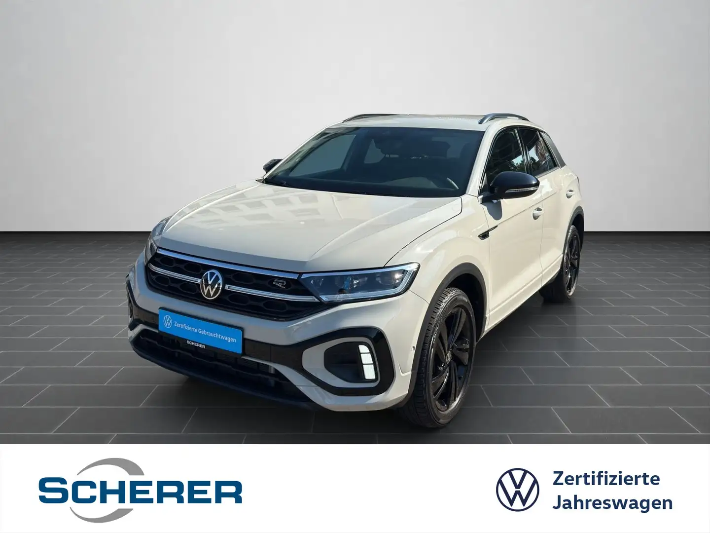 Volkswagen T-Roc R-LINE 2.0 TDI BLACK STYLE 18" DSG NAVI AH Grau - 1