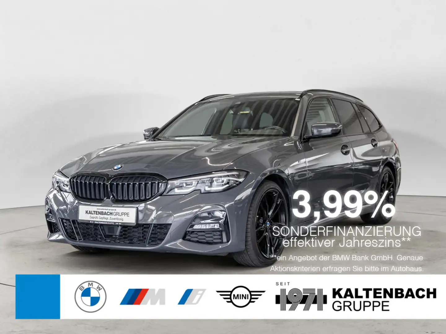 BMW 320 d Touring M-Sportpaket PANO LED ACC W-LAN Gris - 1