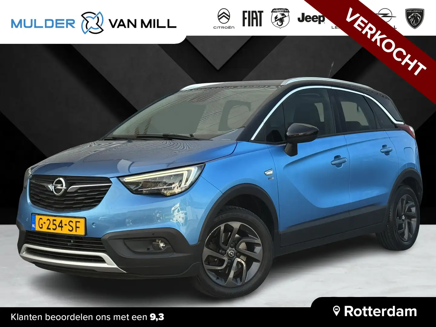 Opel Crossland X 120 Edition 1.2 Turbo 110pk | TREKHAAK | CAMERA | Blauw - 1