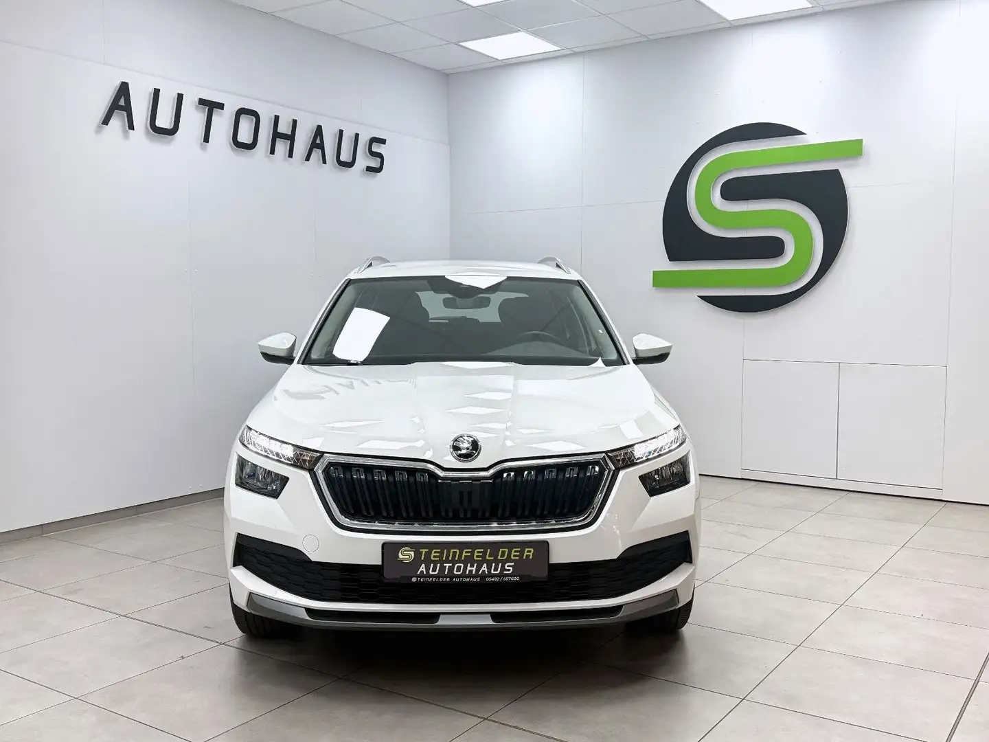 Skoda Kamiq 1.0 TGI Style / SHZ / LM FELGEN / TEMPOMAT Blanc - 2