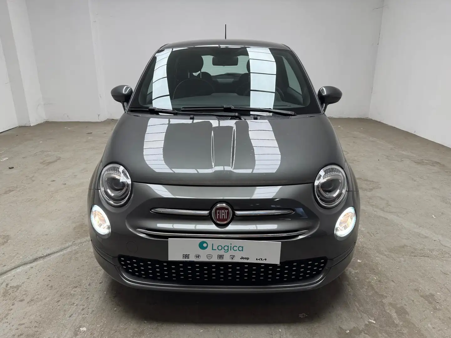 Fiat 500 1.0 FireFly Hybrid Lounge Grijs - 2