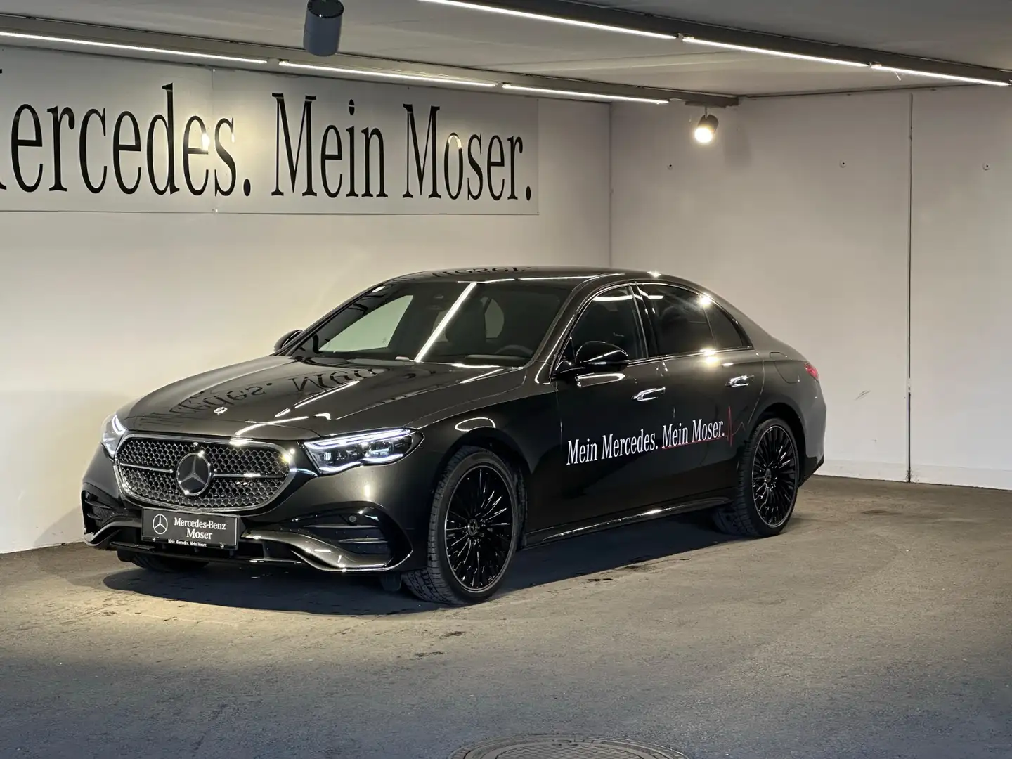 Mercedes-Benz E 300 de 4MATIC Limousine mit EQ Hybrid Technologie Öste Gri - 2