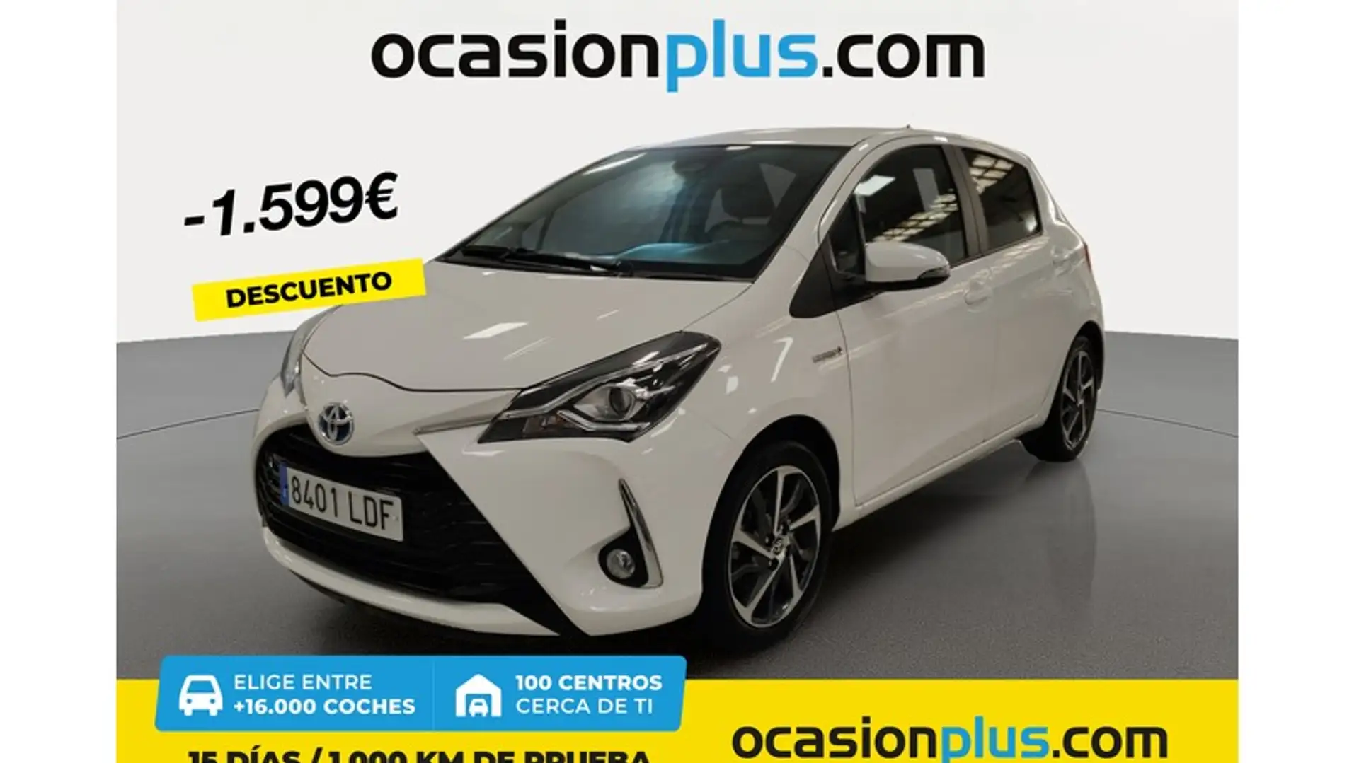 Toyota Yaris 100H 1.5 Feel! Wit - 1