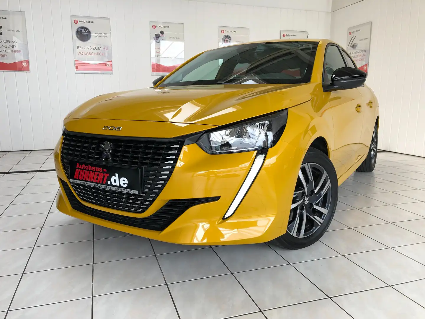 Peugeot 208 PT 100 Allure Sitzheizung Apple CarPlay Kamera ... Giallo - 2