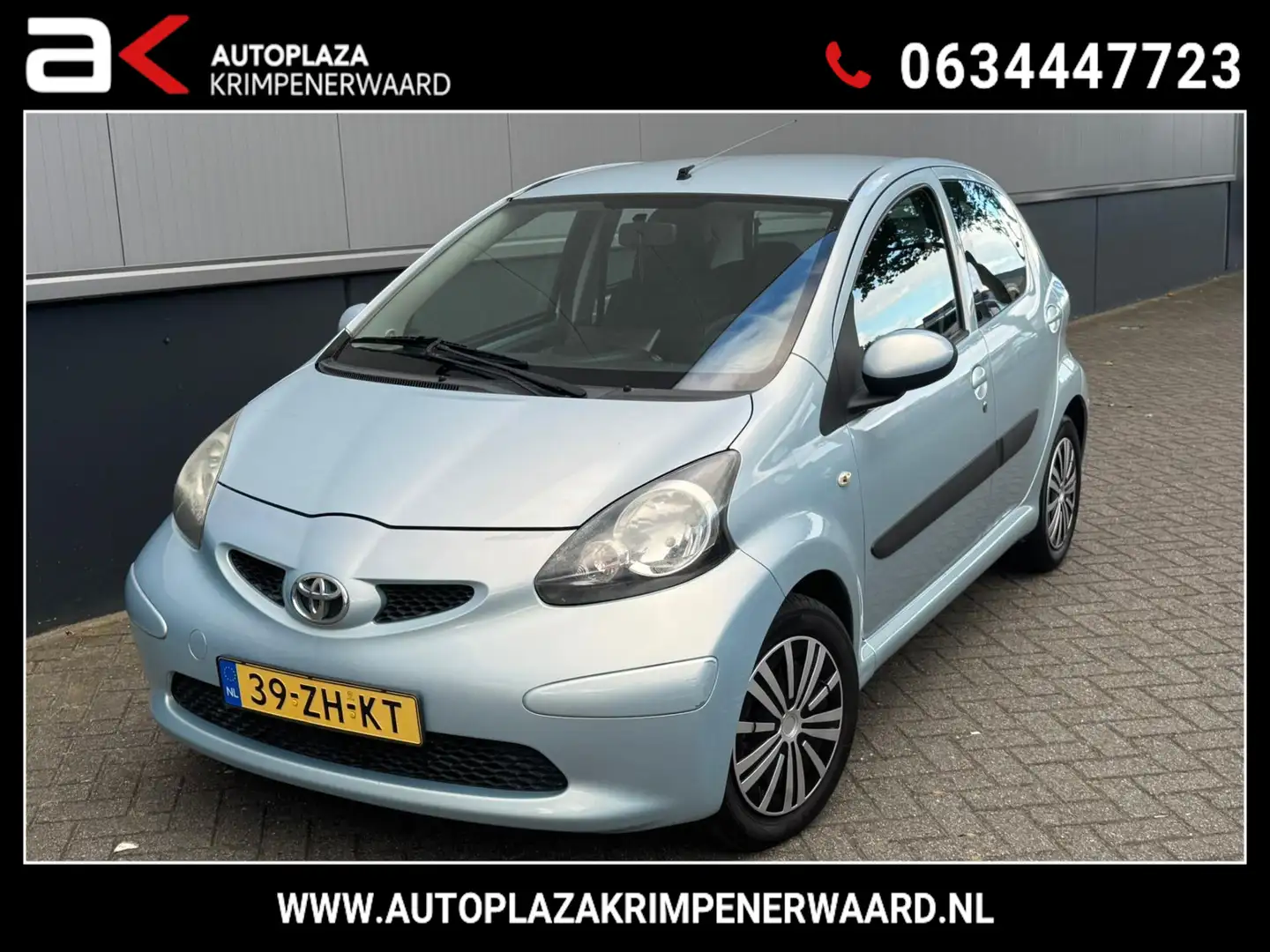 Toyota Aygo 1.0-12V + Elektrische Ramen Carplay Nieuwe apk NAP Blau - 1