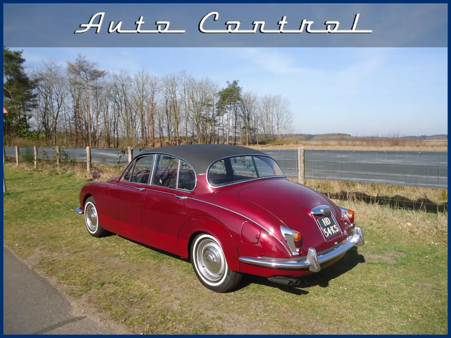 Jaguar MK II MK2 1967 Nw type 4,2 motor Červená - 2