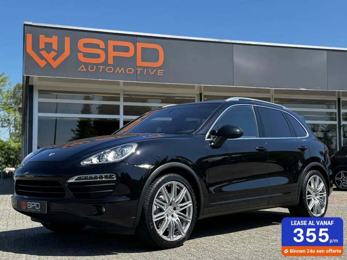 Porsche Cayenne 4.8 S|Lucht vering|Bose|400PK|Leder|21" Schwarz - 1