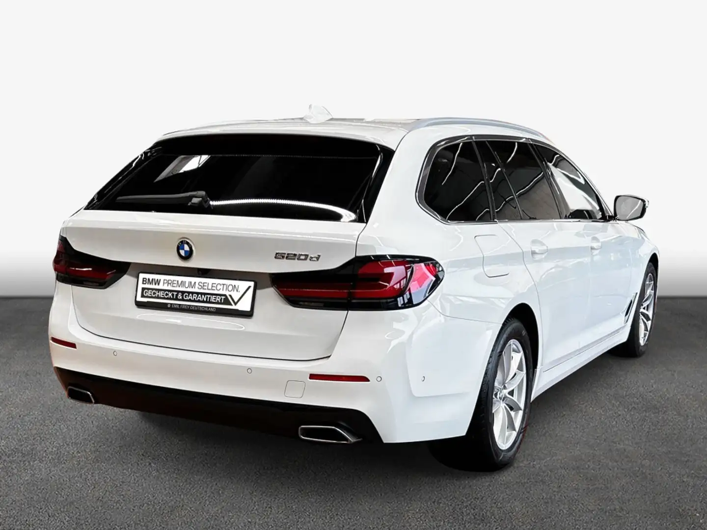 BMW 520 d Touring Aut. *SHZ*LHZ* Weiß - 2