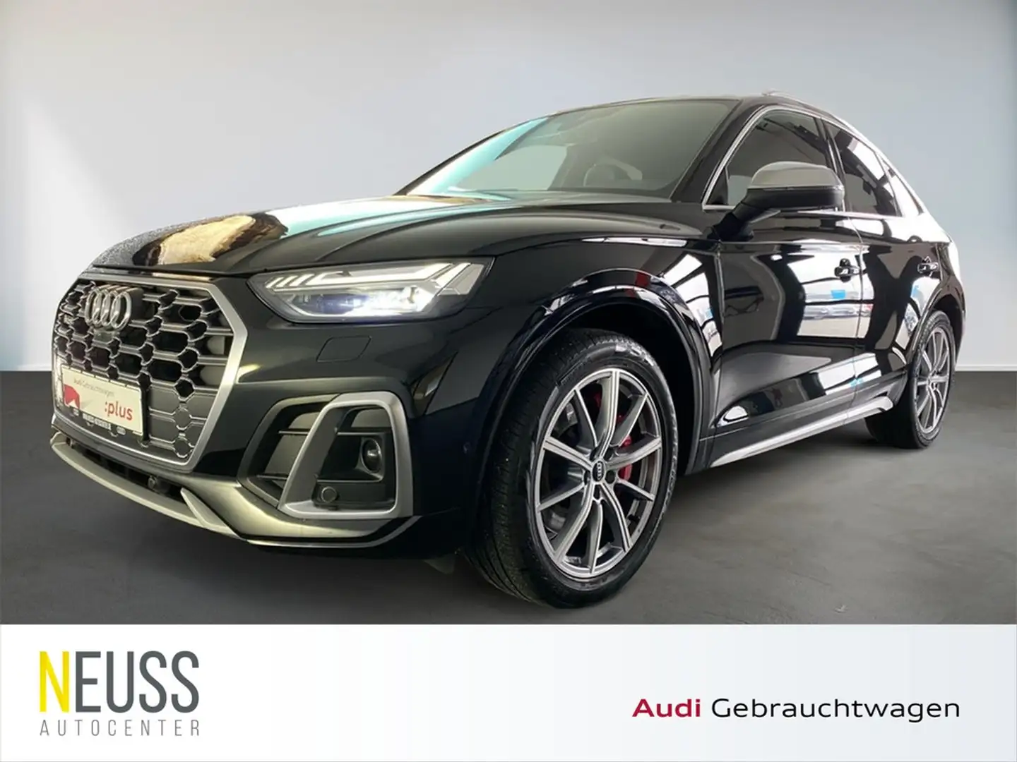 Audi SQ5 Sportback TDI quattro STHZG+AHK+360°+MATRIX+ Zwart - 1