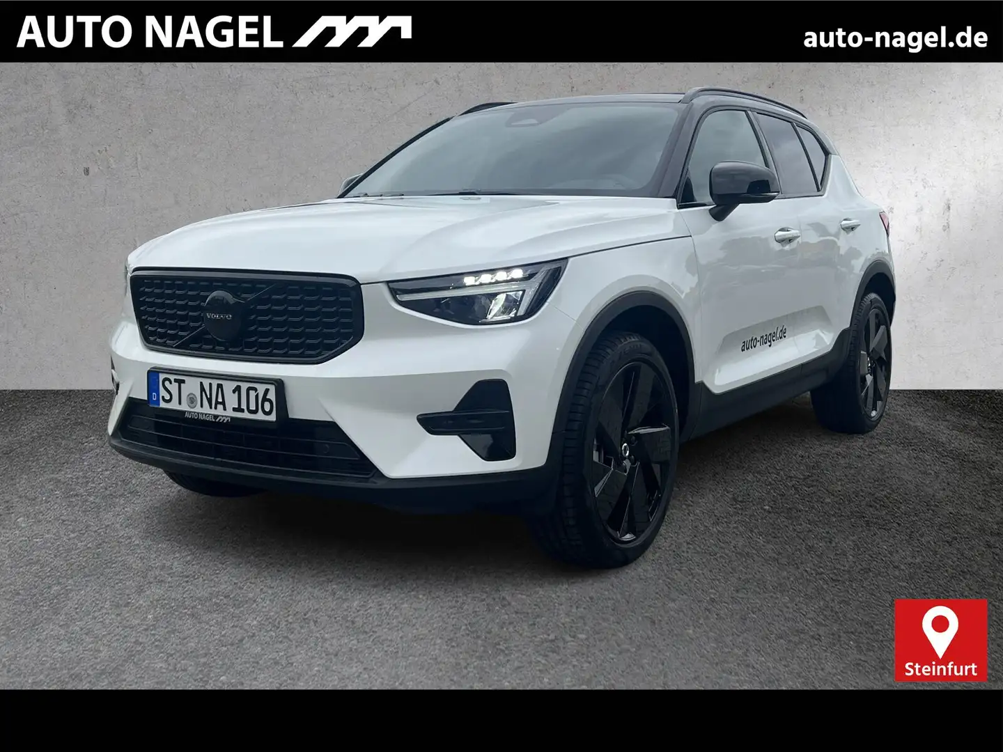 Volvo XC40 XC40 B3 Plus Black Edition |20"|HK|el.SITZ|LED Weiß - 1