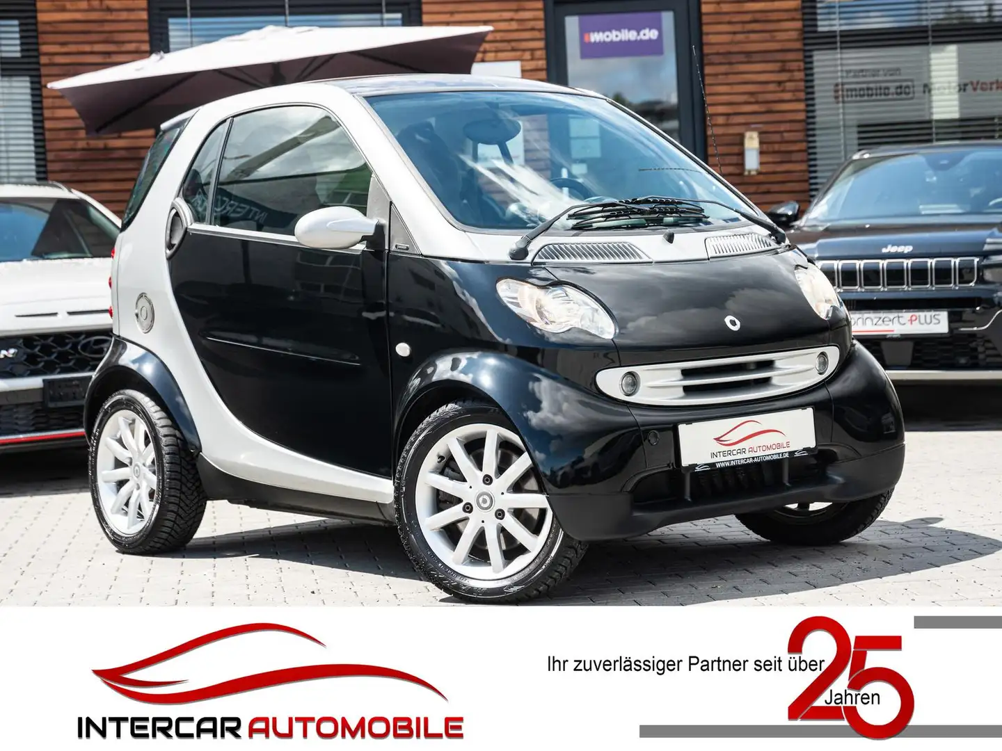 smart forTwo Basis 0.7 Turbo Automatik |Klima|Schiebed. Silber - 1