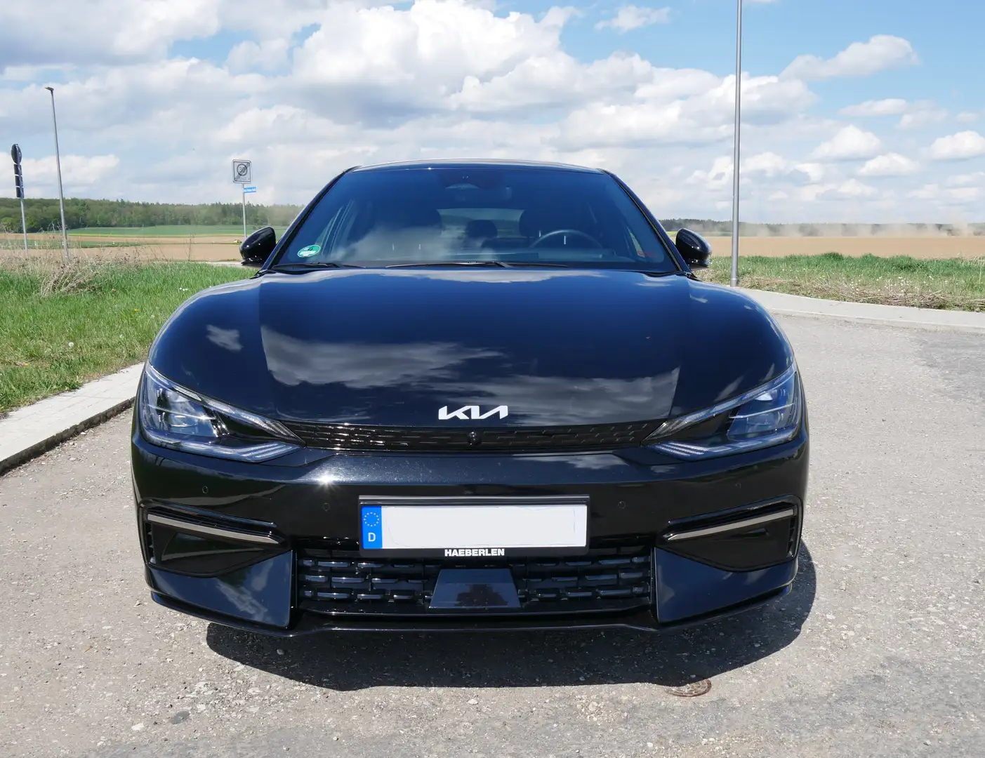 Kia EV6 EV6 77,4-kWh GT-line, AHK, WP, Relax Schwarz - 2