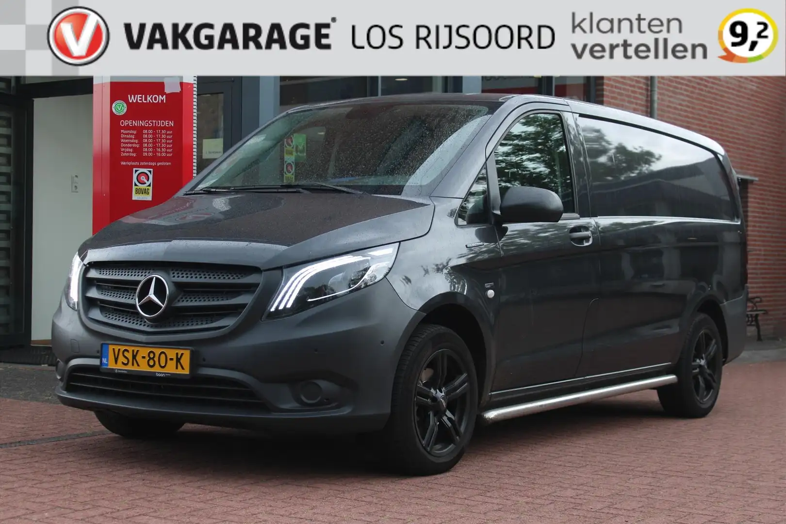 Mercedes-Benz Vito eVito Lang 66 kWh | Trekhaak | Camera | Carplay | Gris - 1