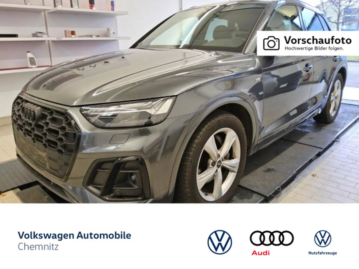 Audi Q5 40 2.0 TDI quattro S line*B&O*AHK*Matrix LED* Grau - 1