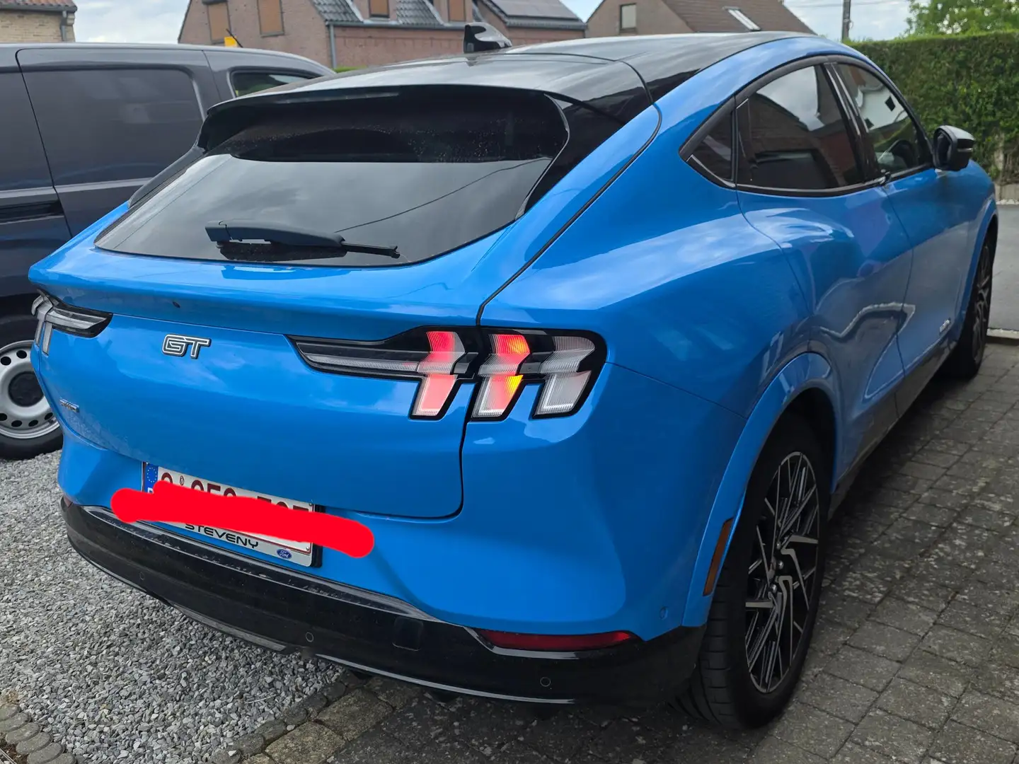 Ford Mustang Mach-E Mustang Mach-E 99 kWh AWD GT Extended Range Blauw - 2