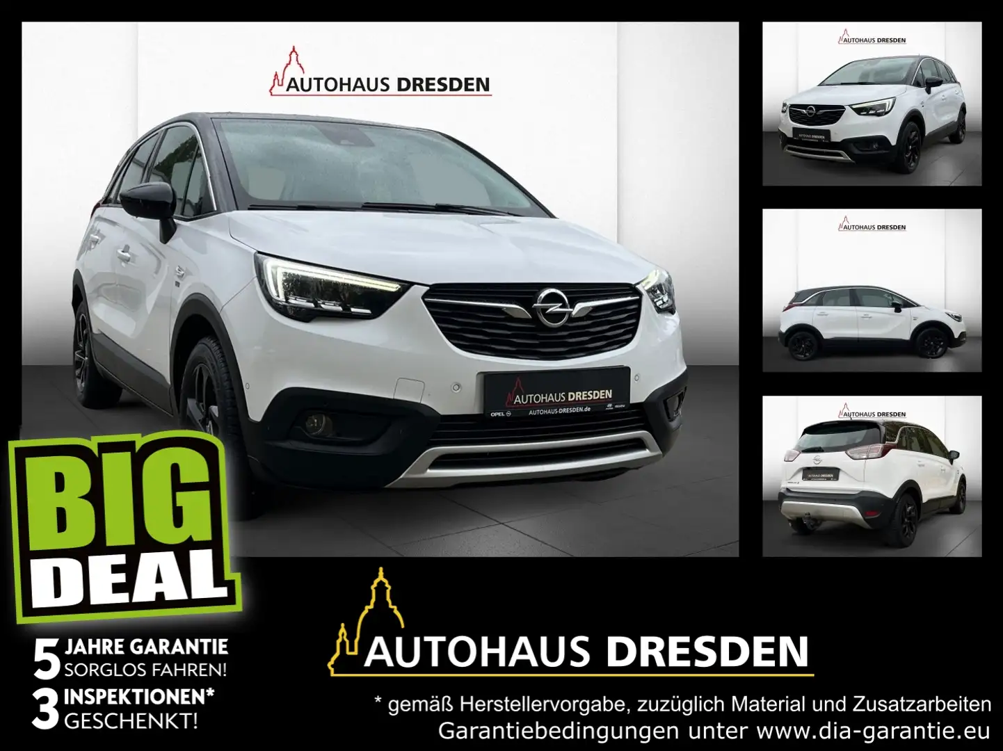 Opel Crossland 1.2 120 Jahre LED+SHZ+Fernlichtass.AHK Alb - 1