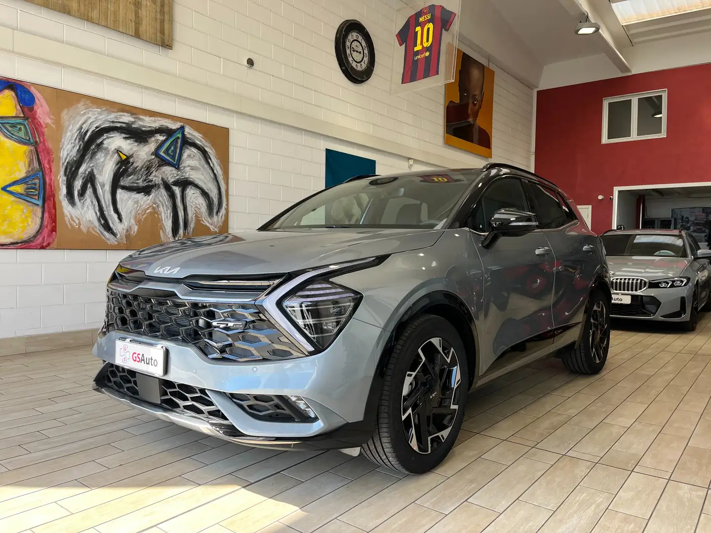 Kia Sportage Sportage 1.6 crdi mhev GT-line Sunroof Pack dct Grigio - 1