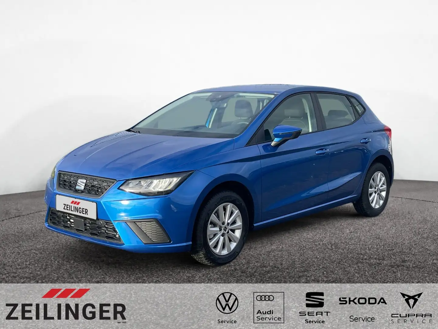 SEAT Ibiza Style TSI DSG|LED|ACC|NAVI|KAMERA|APP-CONN Blau - 1