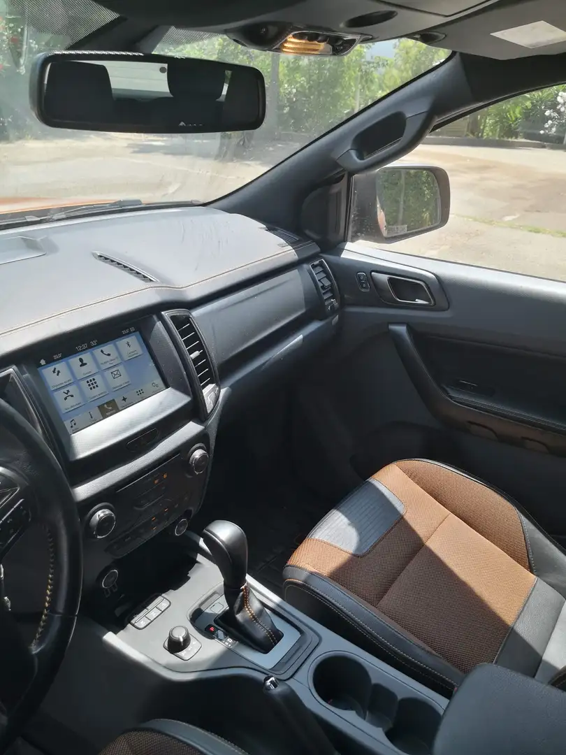 Ford Ranger Ranger 2.2 tdci  Wildtrak 160cv auto Arancione - 2