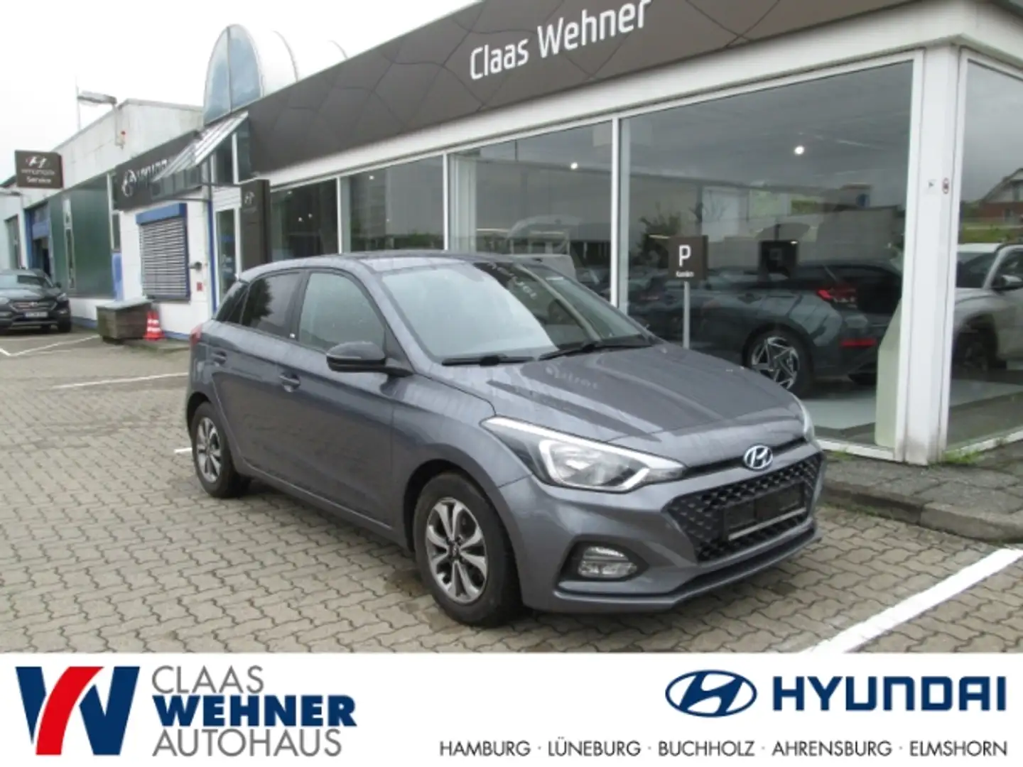Hyundai i20 YES! 1.0 EU6d-T Rückfahrkamera Android Apple CarPl Grau - 1