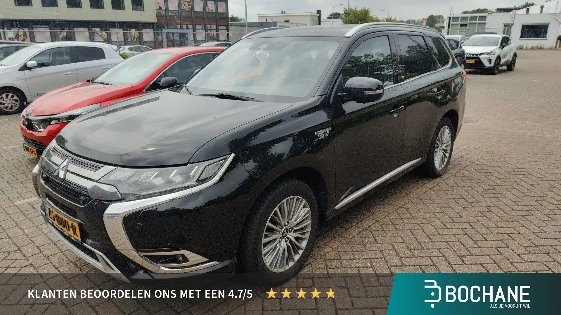 Mitsubishi Outlander 2.4 PHEV Instyle | Afneembare trekhaak | Leder | Schwarz - 1