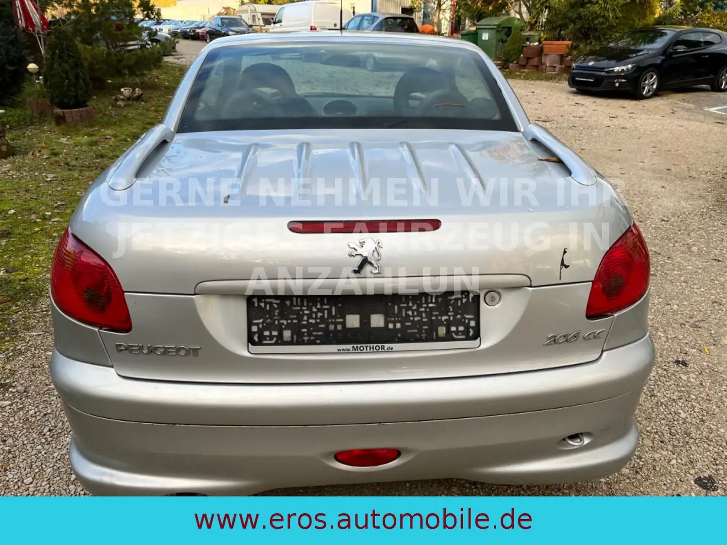 Peugeot 206 Cabriolet CC Filou Grau - 2