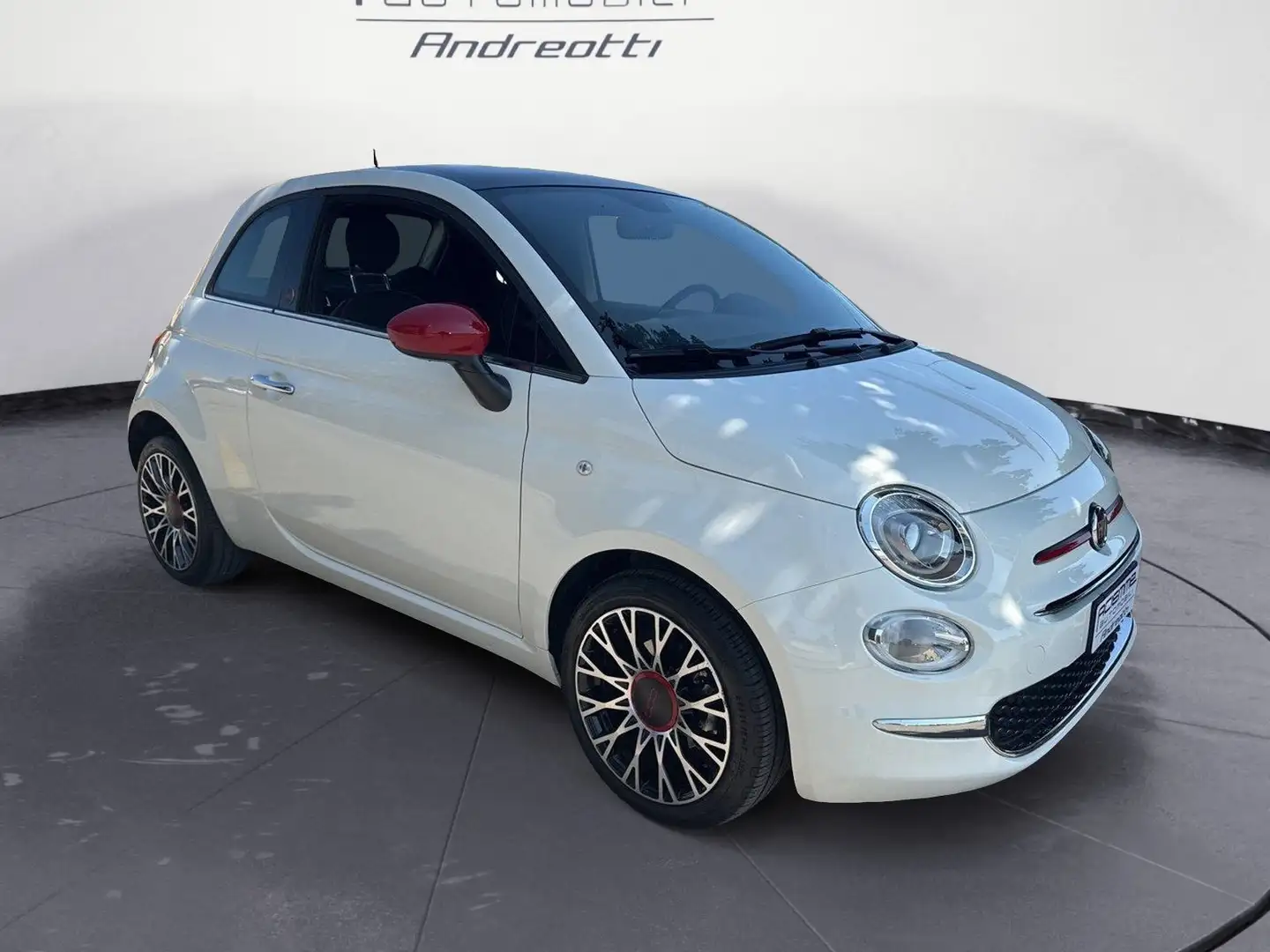 Fiat 500 500 1.0 Hybrid Red Weiß - 1