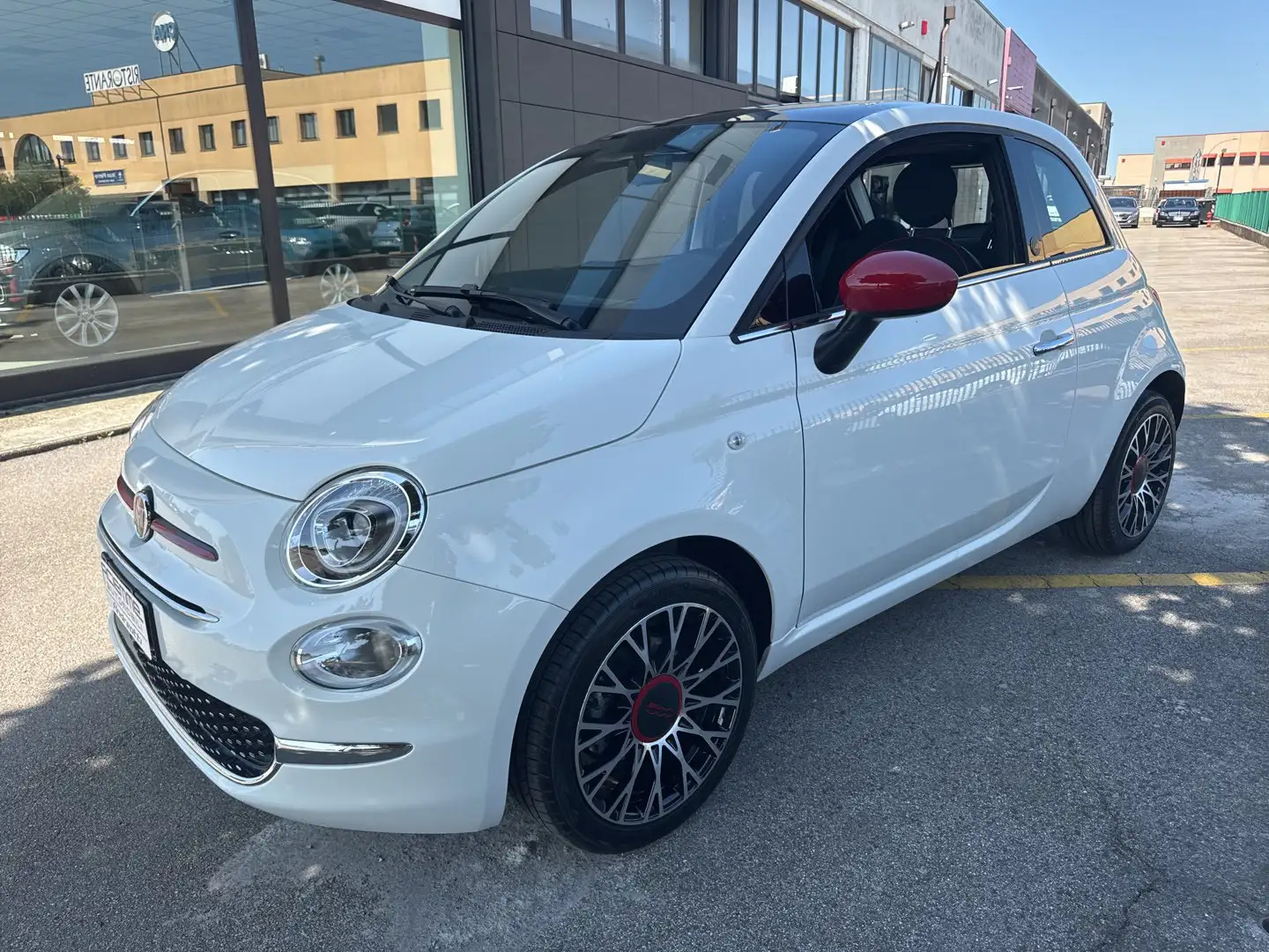Fiat 500 500 1.0 Hybrid Red Weiß - 2