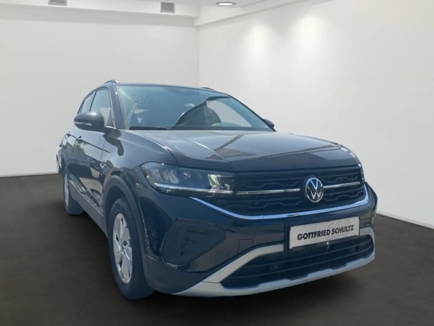 Volkswagen T-Cross 1.0 TSI Life Navi LED Einparkhilfe Tempomat Schwarz - 2