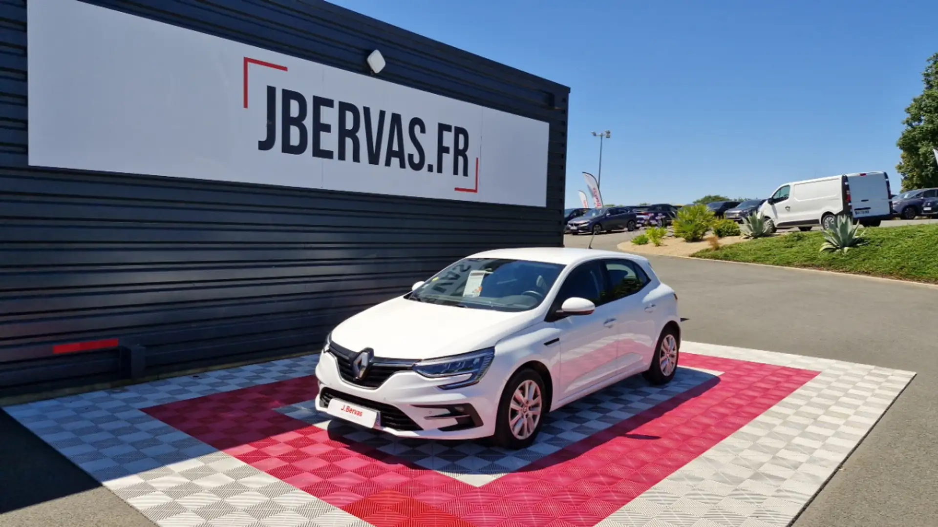 Renault Megane IV BERLINE blue dci 115 - 21n business Blanc - 1
