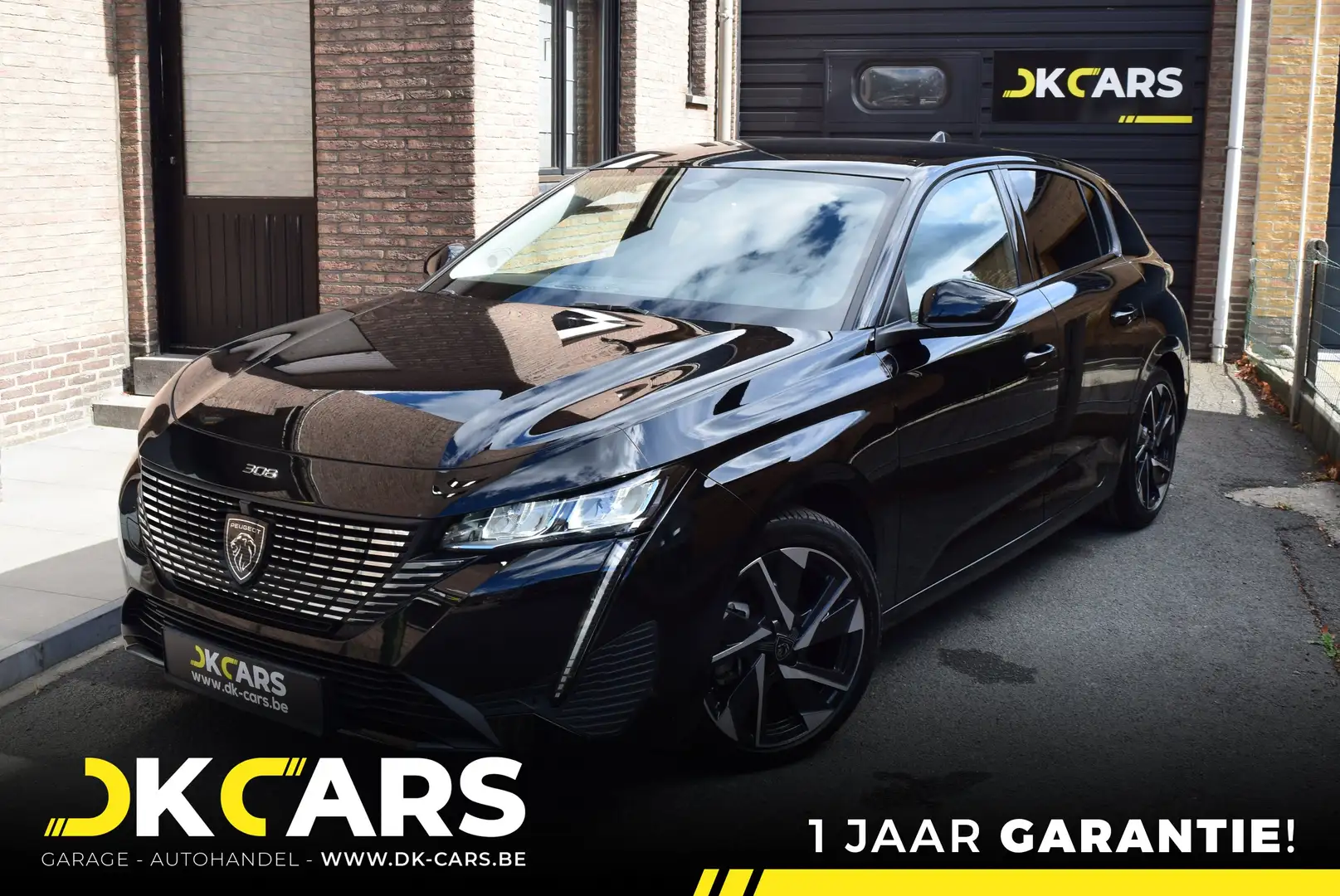 Peugeot 308 PureTech 130 EAT8 - NAVI / LED / LEDER / LANE ASS Noir - 1