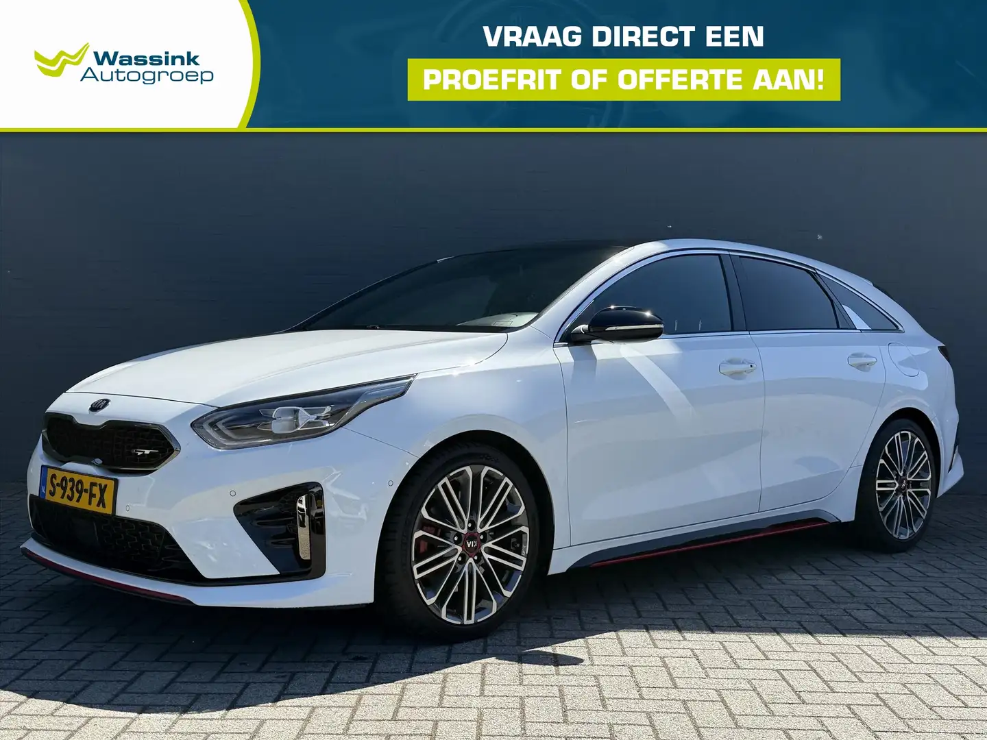 Kia ProCeed / pro_cee'd GT 1.6 T-GDi 204pk! | Panoramadak | JBL | Navi | S Blanco - 1
