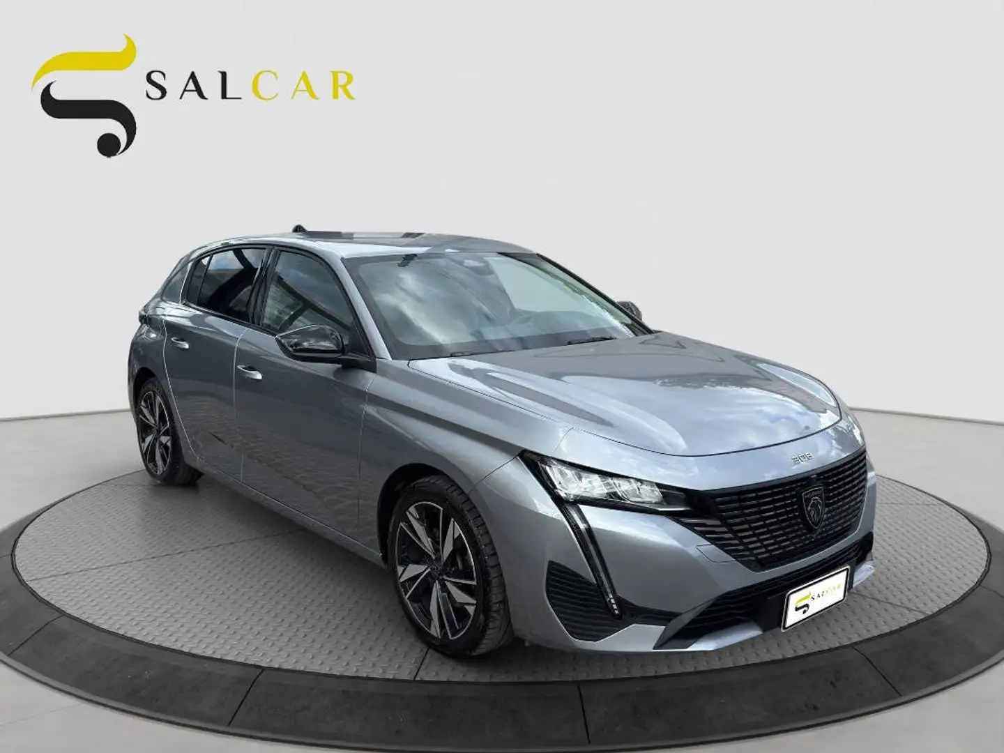 Peugeot 308 1.5 bluehdi 130 CV Allure Pack 2023 Silber - 2
