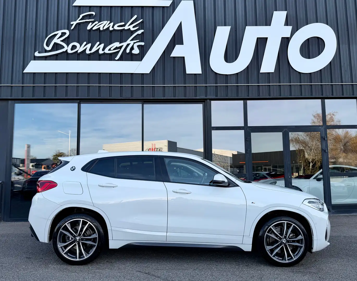 BMW X2 X2 sDrive 20i 192 ch DKG7 M Sport Blanc - 1