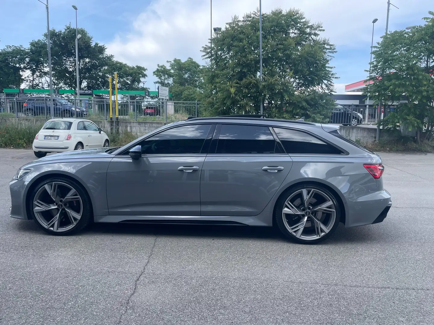 Audi RS6 RS6 Avant 4.0 mhev 25 years quattro tiptronic Grau - 2