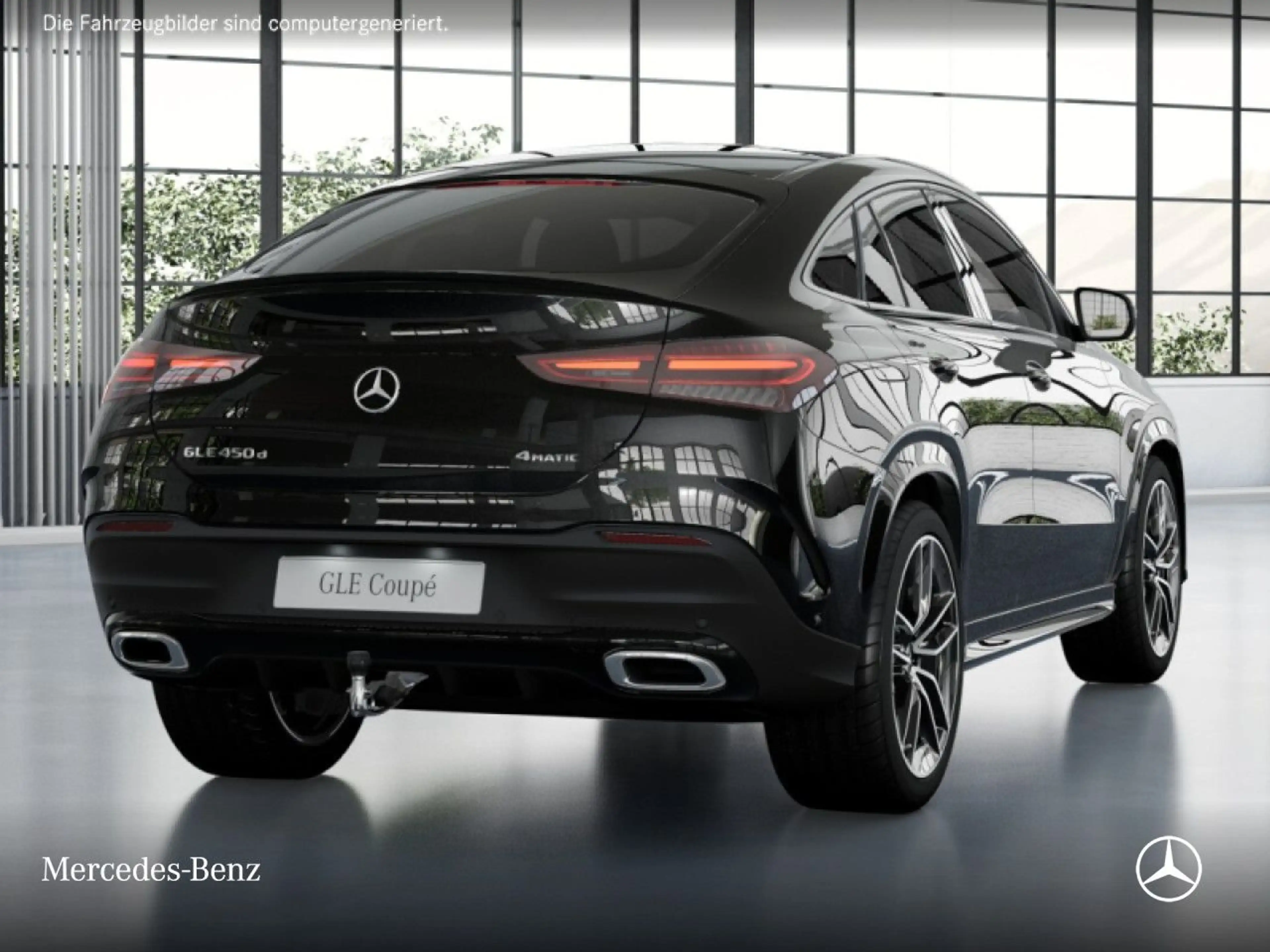 Mercedes-Benz GLE 450 d Coupé 4M AMG+NIGHT+PANO+360+AHK+STHZG — photo 4