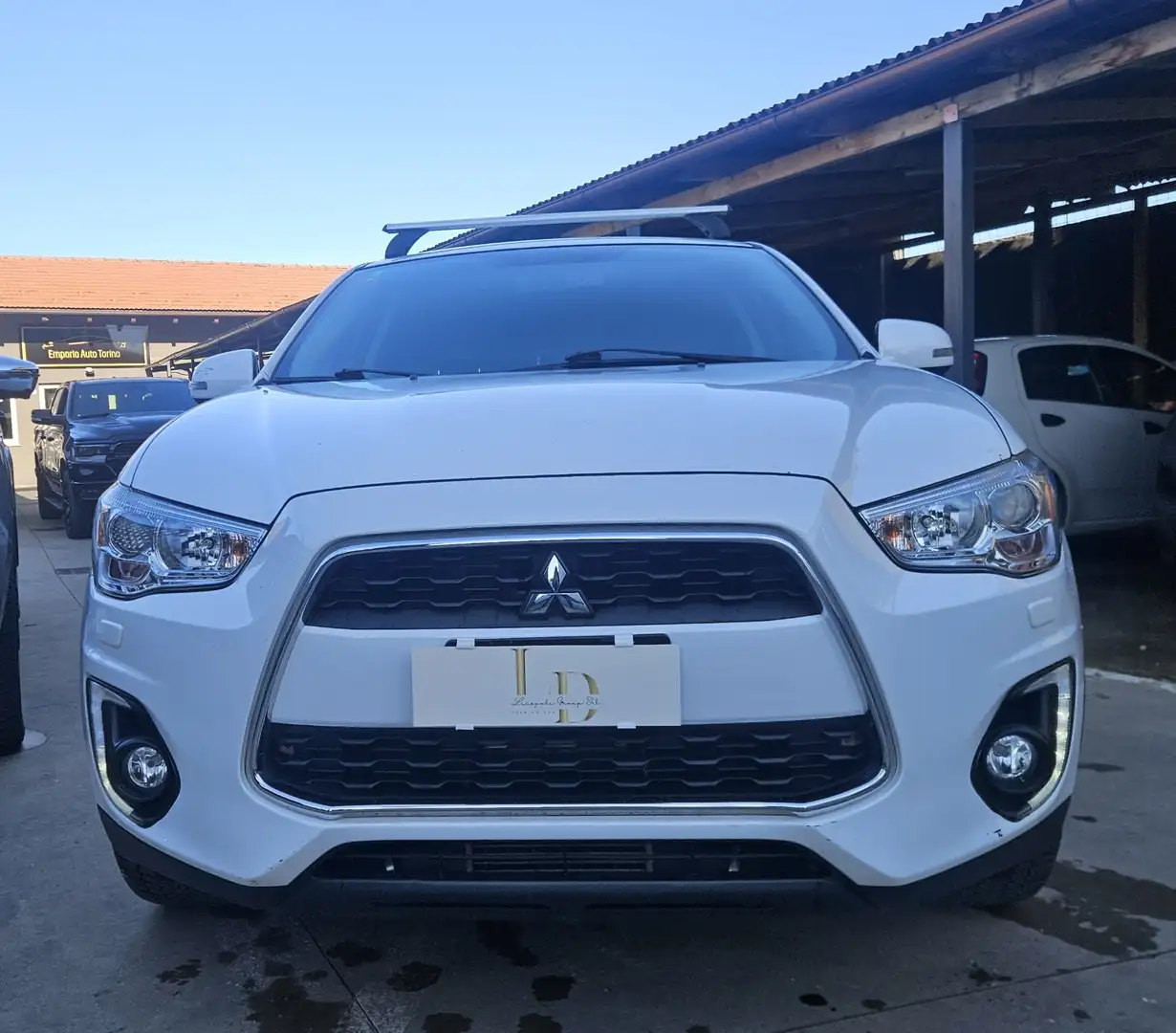 Mitsubishi ASX ASX 1.6 Invite 4wd/NAVI+TELEC/LEDS/CERCHI18/EXPORT Weiß - 2