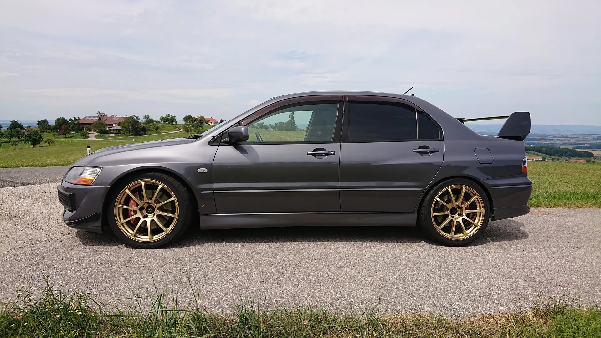 Mitsubishi Lancer Evolution VIII MR Сірий - 2