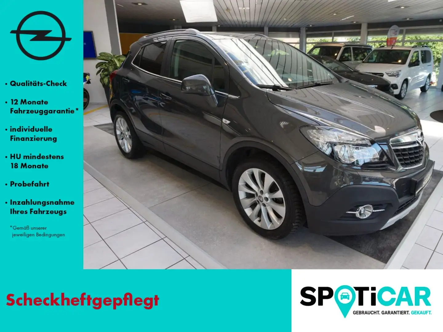 Opel Mokka Innovation 4x4 BI-XENON, SITZHEIZUNG, AHZV Grau - 1