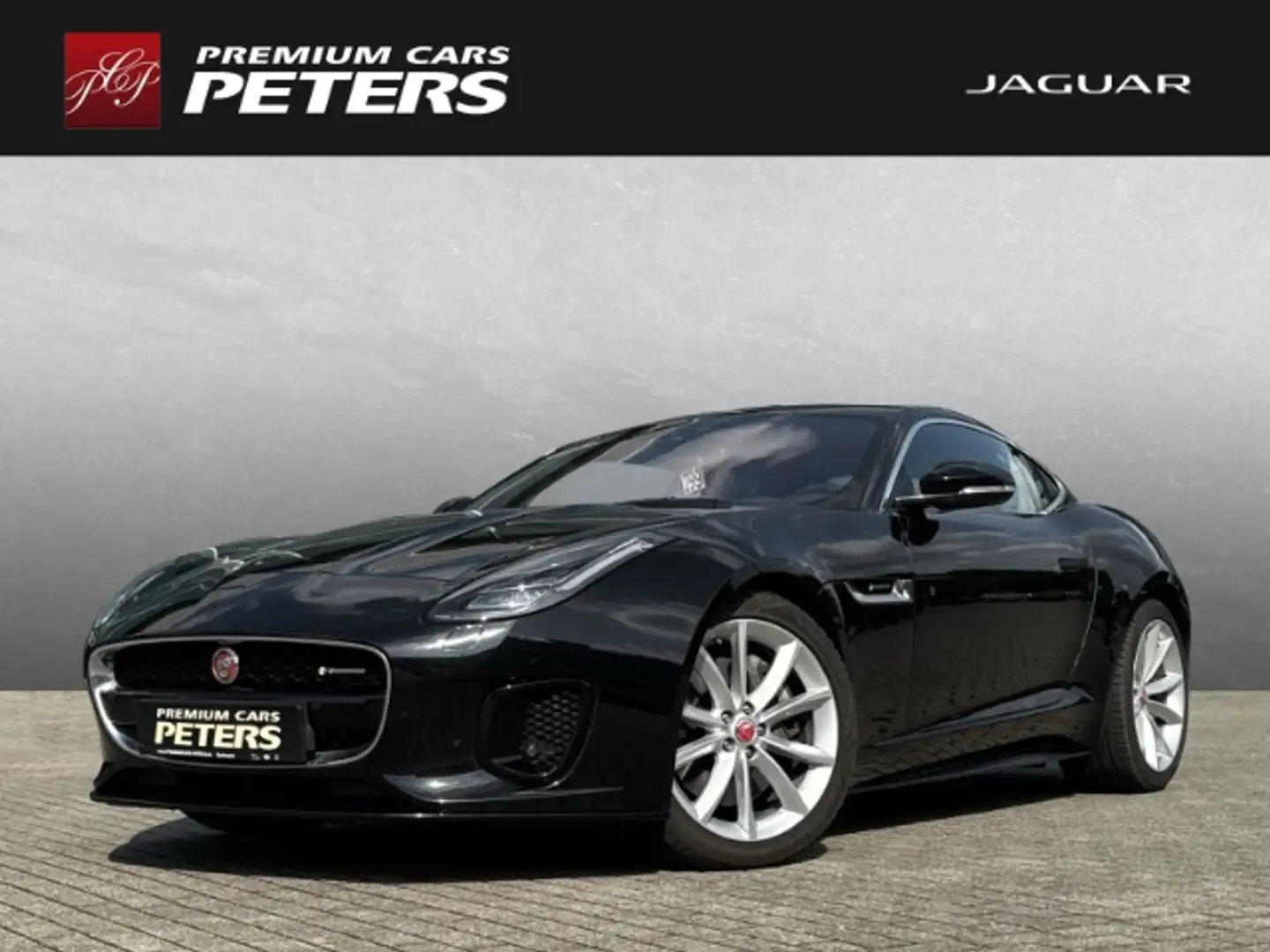 Jaguar F-Type Coupe R-Dynamic P300 EU6d-T Panorama Navi Meridian Black - 1