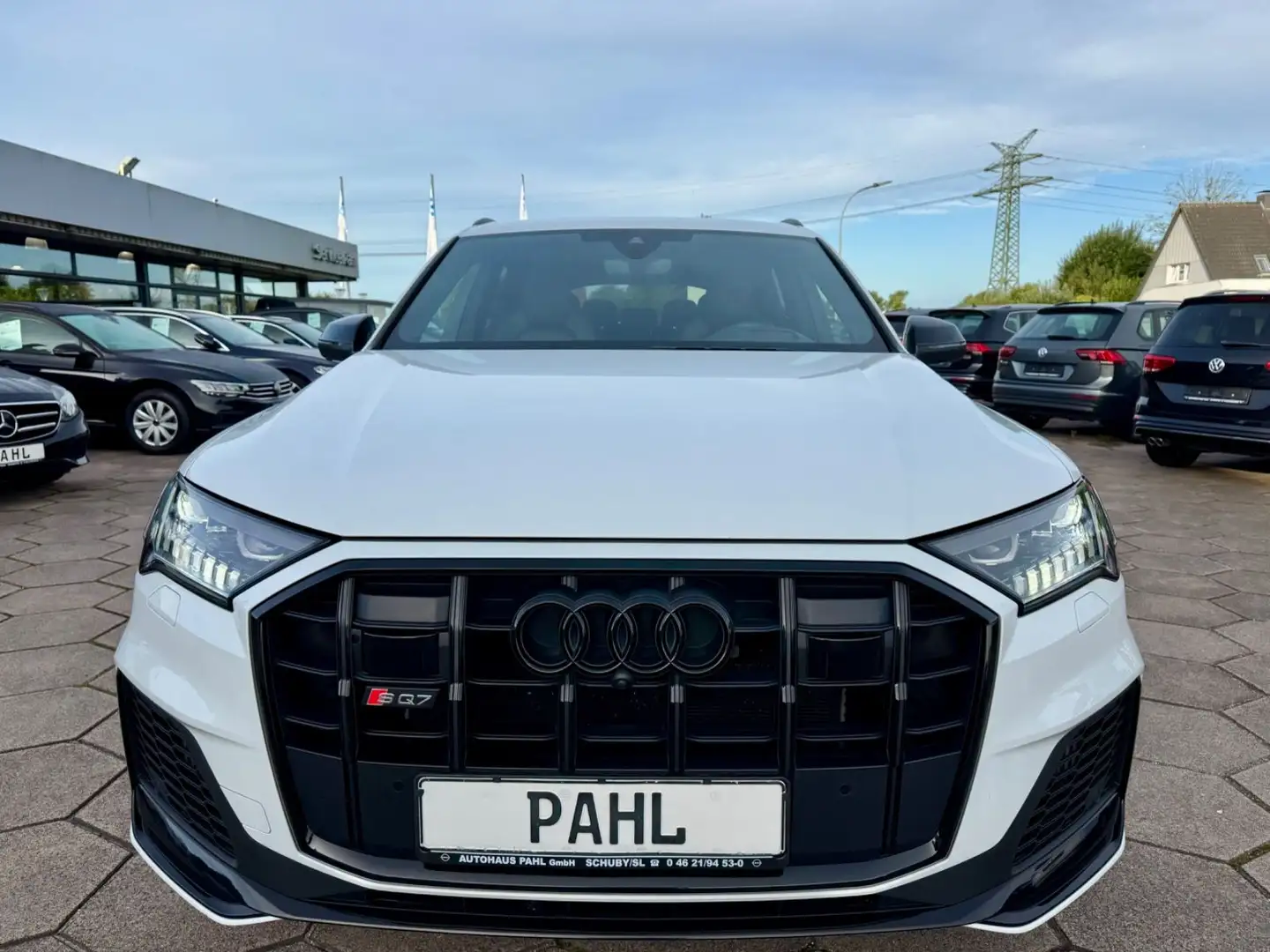 Audi SQ7 4.0 TDI V8 quattro HUD 360° MATRIX SOFT 7Si Weiß - 2