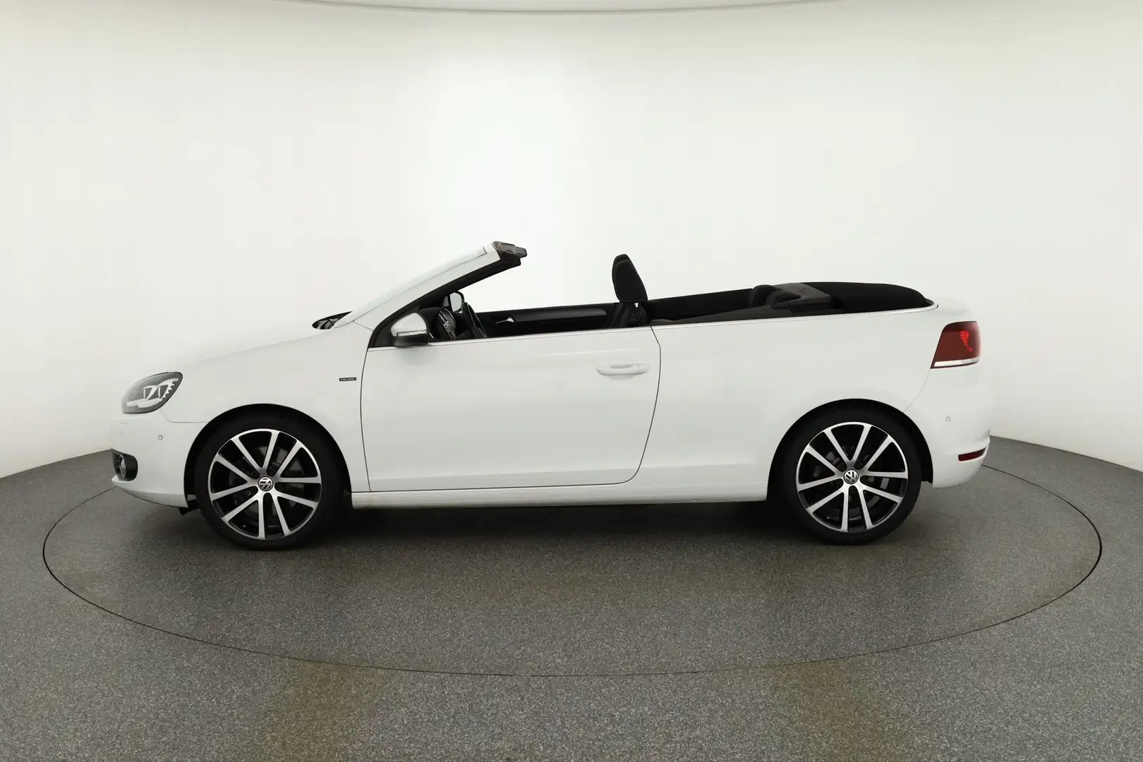 Volkswagen Golf VI Cabriolet 1.4 16V TSI Lounge Xenon Navi PD Weiß - 2