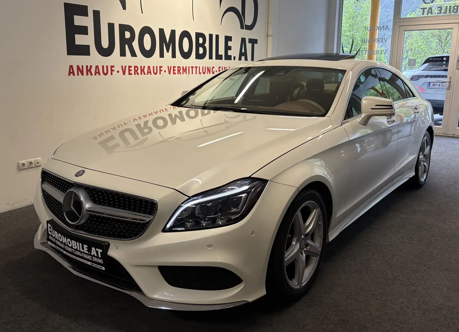Mercedes-Benz CLS 350 BlueTec / d 4Matic AMG-LINE *GSD*360*DESIGNO*AMBI* Weiß - 1